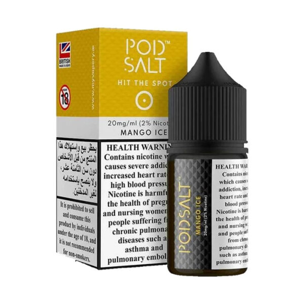Mango ice POD SALT Nicotine Salt