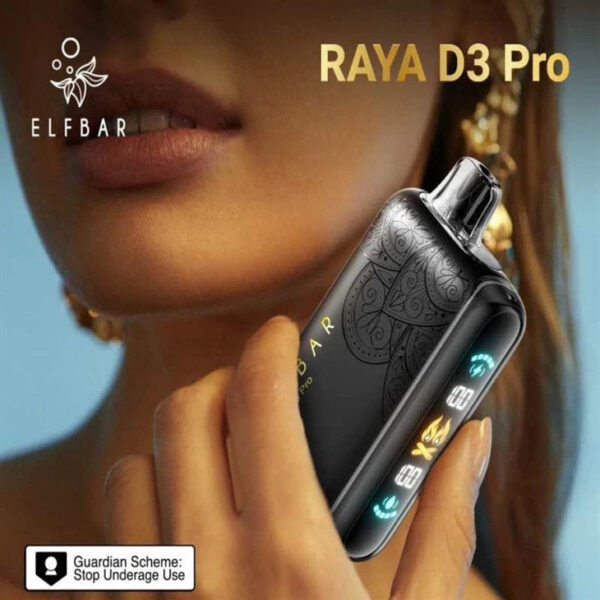 Elf Bar Raya D3 Pro 30K Peach Mango Watermelon Ice